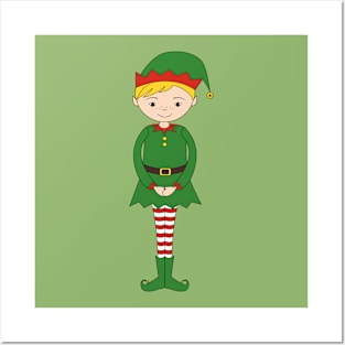 Christmas Elf Boy Digital Art | Christmas Special | illusima Posters and Art